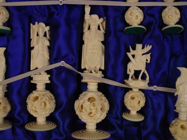 Chess set cu