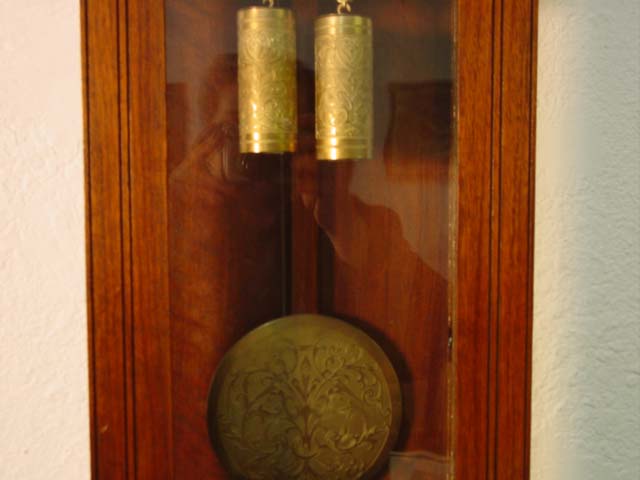 German wall clock pend.