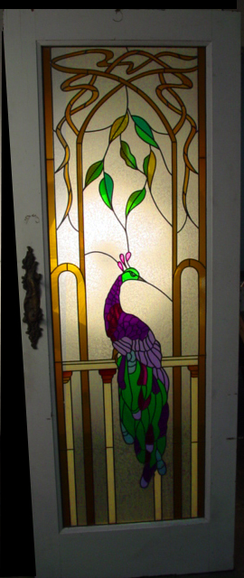 Stained Glass Door