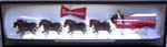 Vintage Budweiser Clydesdale Sign