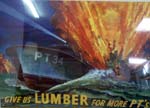 World War II Poster Lumber for more PT's