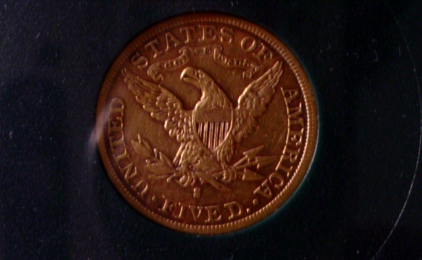 1897 S 5$ Liberty Gold pc. MS60 (2)