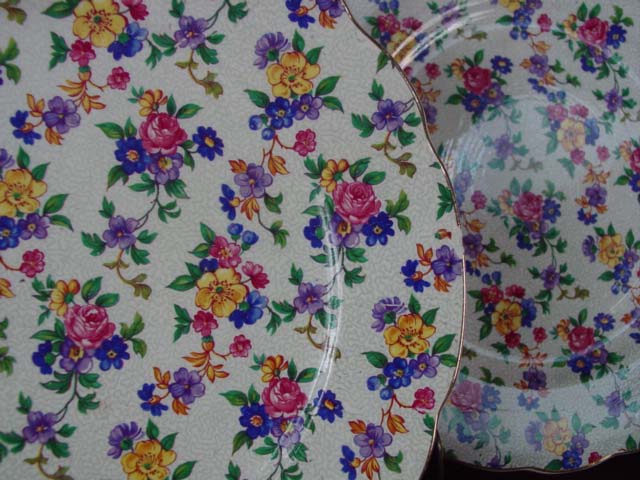 English Chintz china sets cu