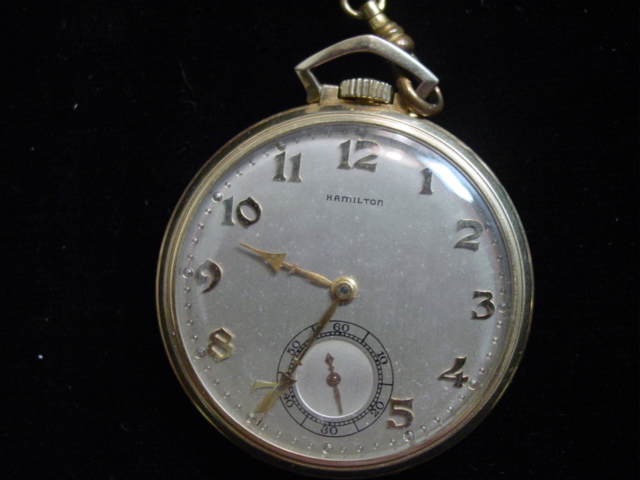 Hamilton pocket watch