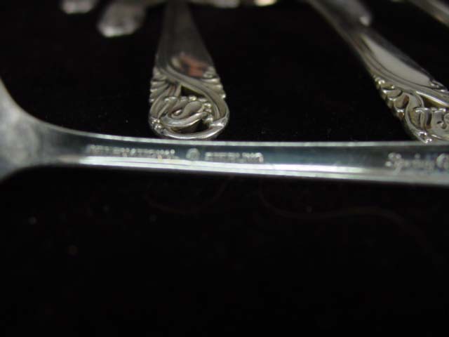 International sterling flatware-47pcs.Spring Glory cu