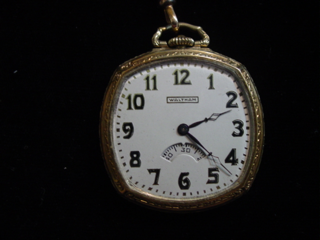 Waltham Deco pocket watch