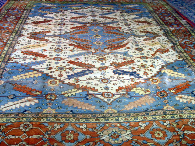Heriz Sarape  9x13ft carpet