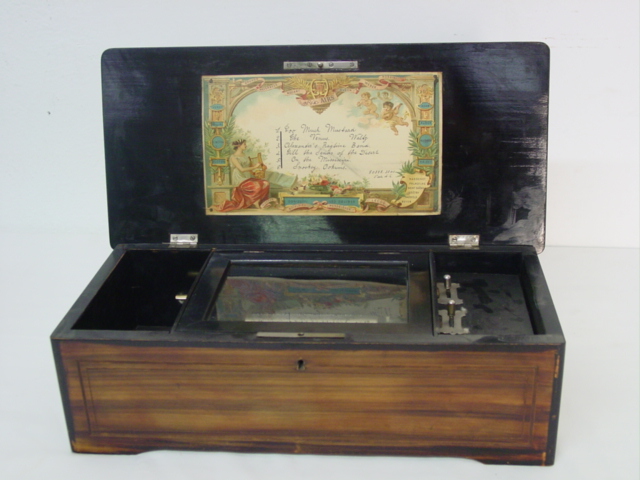 Swiss 6 Tune Music Box