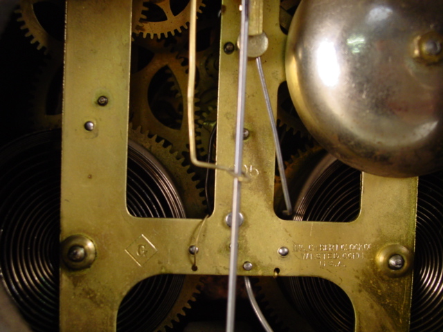 William Gilbert mantle clock works