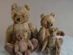 4 Steiff Bears
