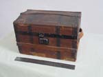 Antique Humback Doll Trunk w insert