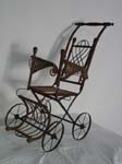 Antique doll carriage