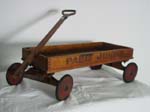 Paris wood child's wagon
