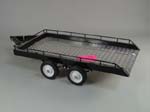 Pedal Car Hauler trailer - Diamond Plate Bed